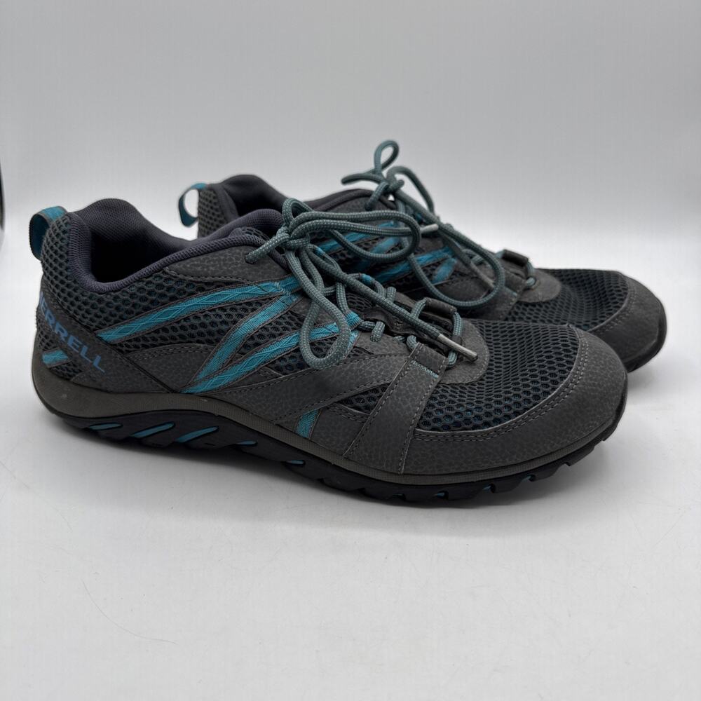 Merrill Riverbed 3 Hiking Shoes Gray/blue Men’s Size 9